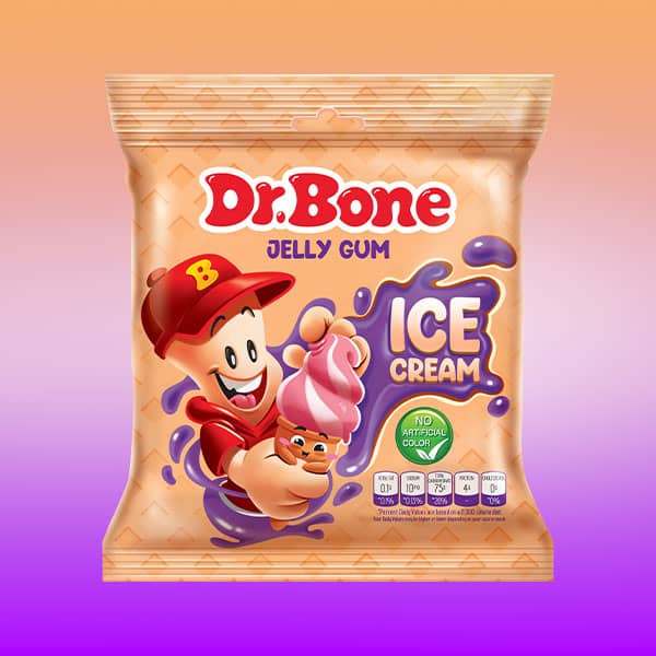 Dr.Bone Ice Cream Jelly Gum
