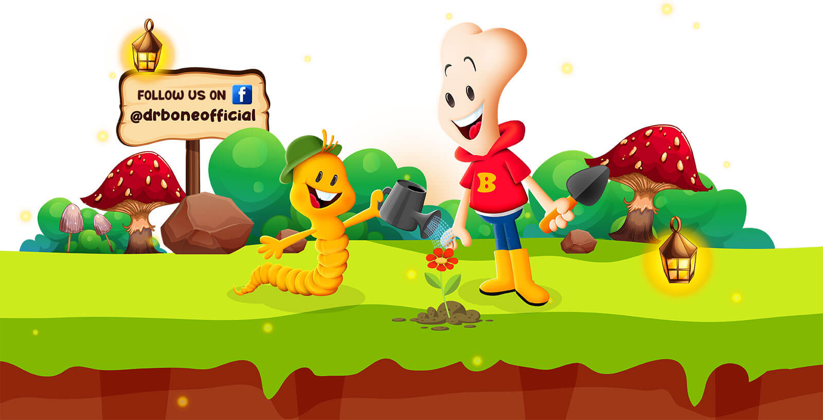 Dr.Bone Worms Jelly gum